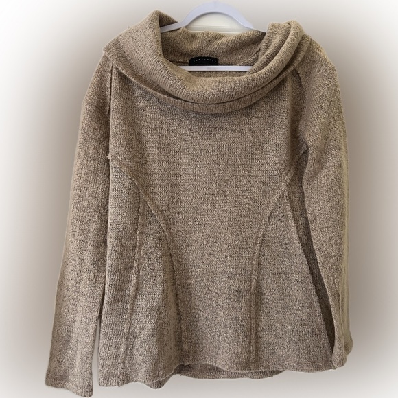 Sanctuary Tan Cowl Neck Sweater Size M/L - Picture 5 of 5